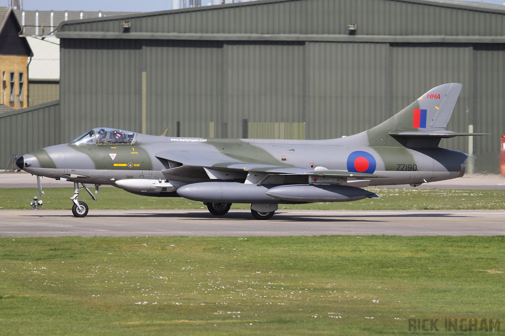 Hawker Hunter F58 - ZZ190 - HHA