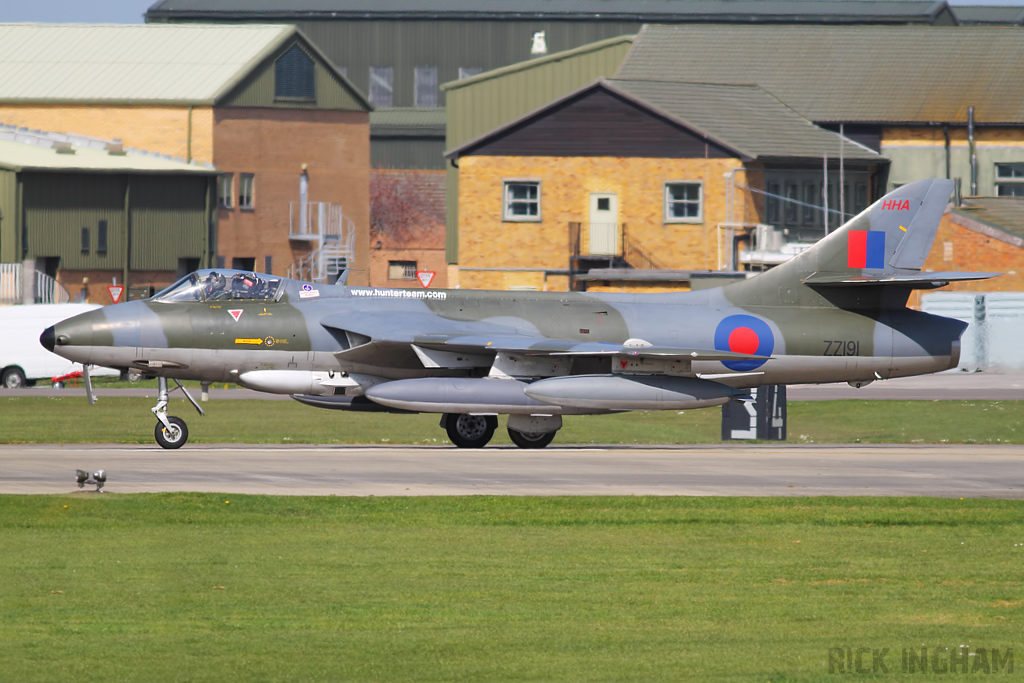 Hawker Hunter F58 - ZZ191 - HHA