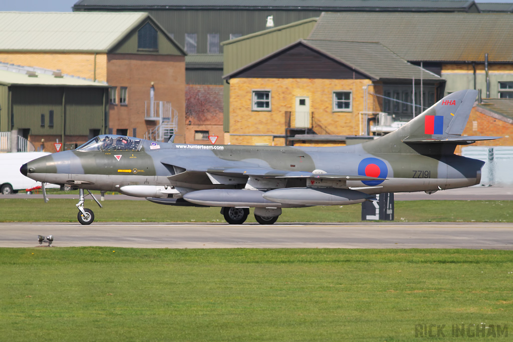 Hawker Hunter F58 - ZZ191 - HHA