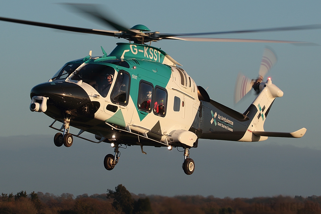 AgustaWestland AW169 - G-KSST - Kent Surrey Sussex Air Ambulance