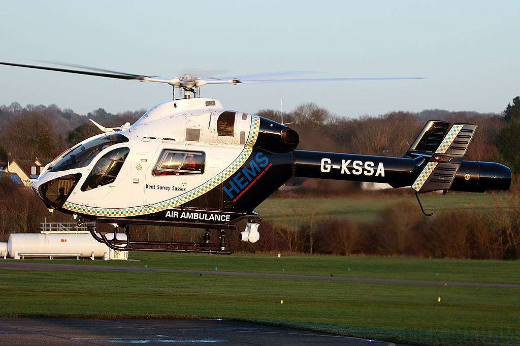 McDonnell Douglas MD902 Explorer - G-KSSA - Kent Surrey Sussex Air Ambulance