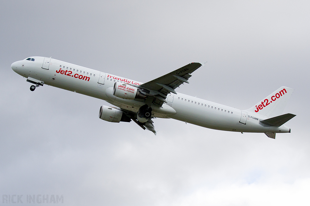 Airbus A321-211 - G-POWN - Jet2