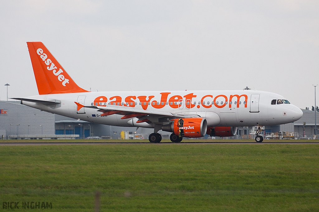 Airbus A319-111 - G-EZIK - EasyJet