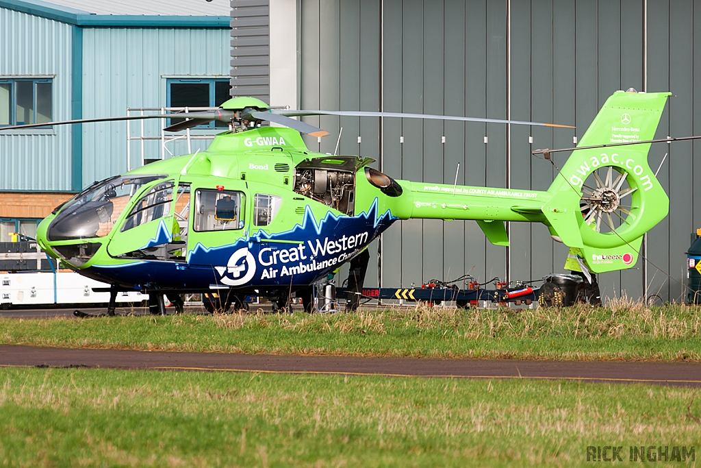 Eurocopter EC135 T2 - G-GWAA - Great Western Air Ambulance