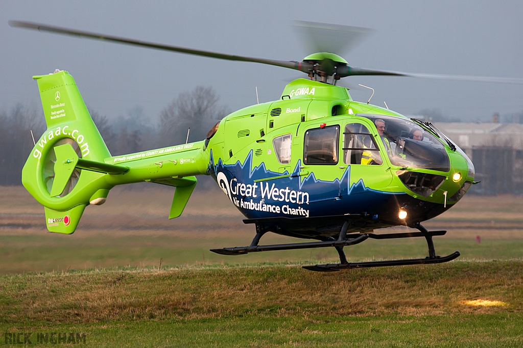 Eurocopter EC135 T2 - G-GWAA - Great Western Air Ambulance