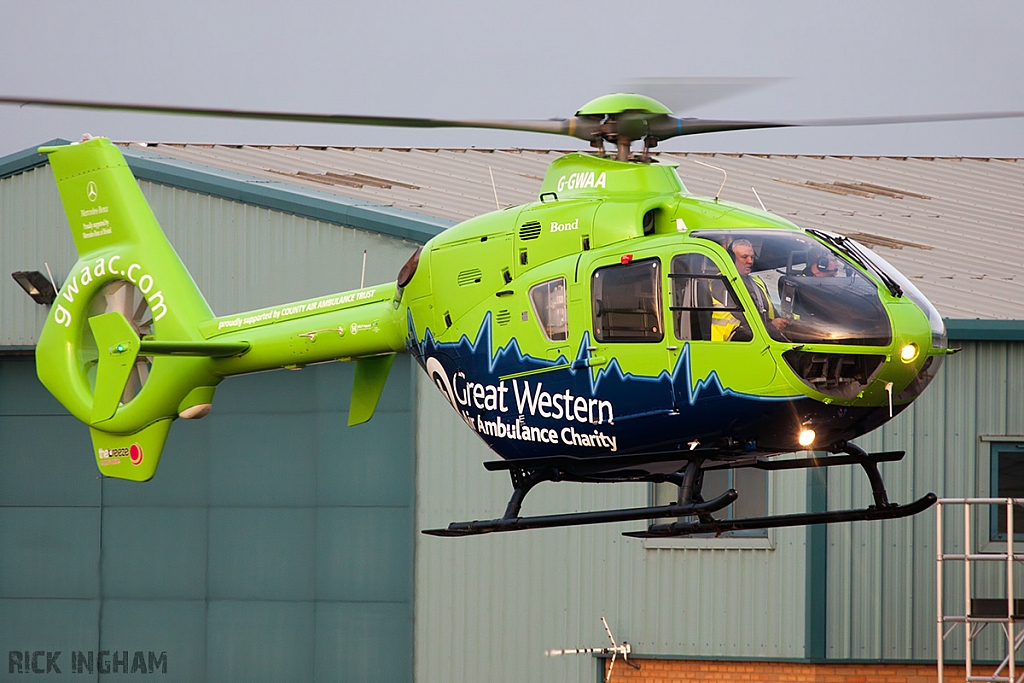 Eurocopter EC135 T2 - G-GWAA - Great Western Air Ambulance