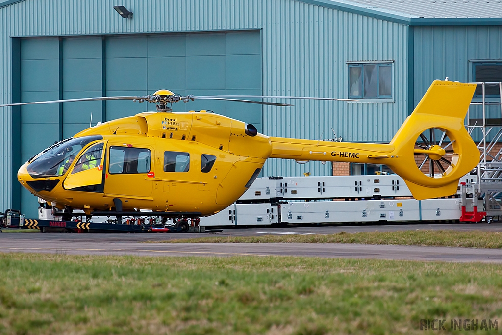 Eurocopter EC145 - G-HEMC - East Anglian Air Ambulance