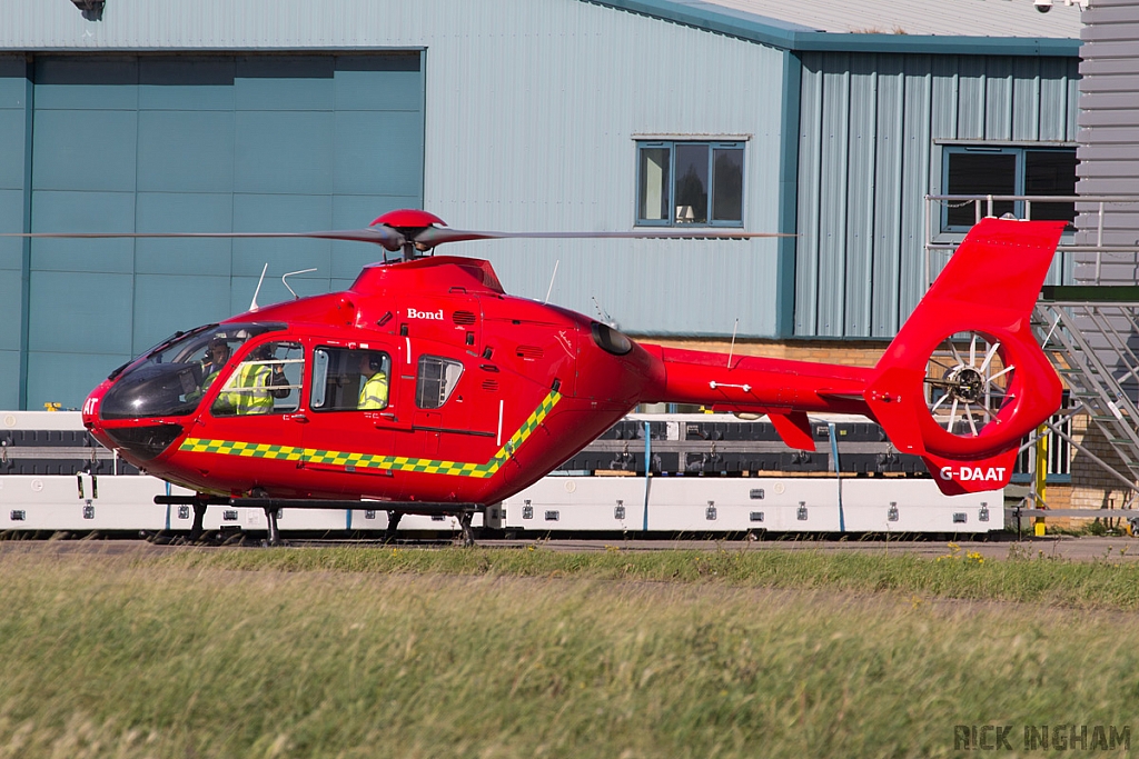 Eurocopter EC135 - G-DAAT - Specialist Aviation Services