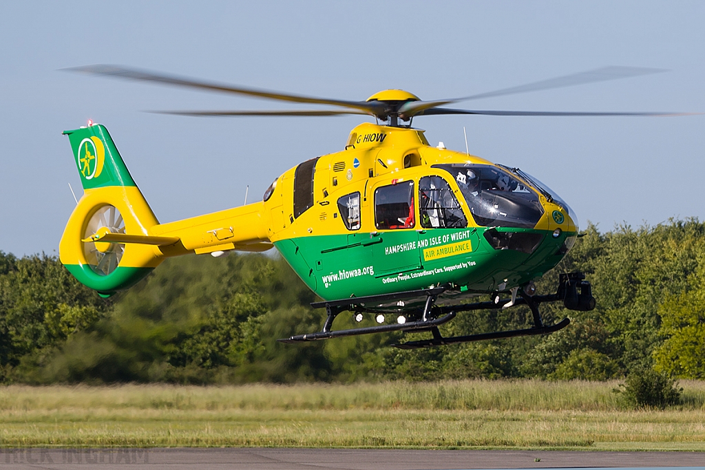 Eurocopter EC135 - G-HIOW - Hampshire & Isle of Wight Air Ambulance