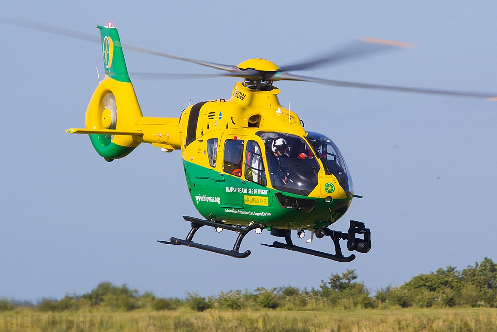 Eurocopter EC135 - G-HIOW - Hampshire & Isle of Wight Air Ambulance