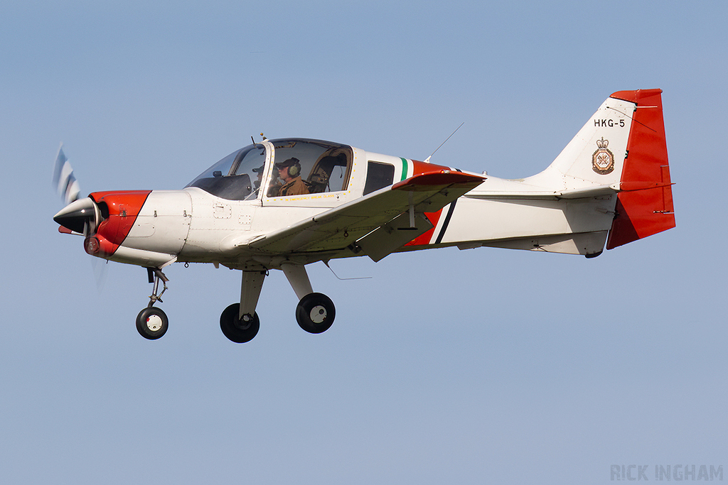 Scottish Aviation Bulldog T1 - HKG-5 / G-BULL - Royal Hong Kong Auxiliary Air Force