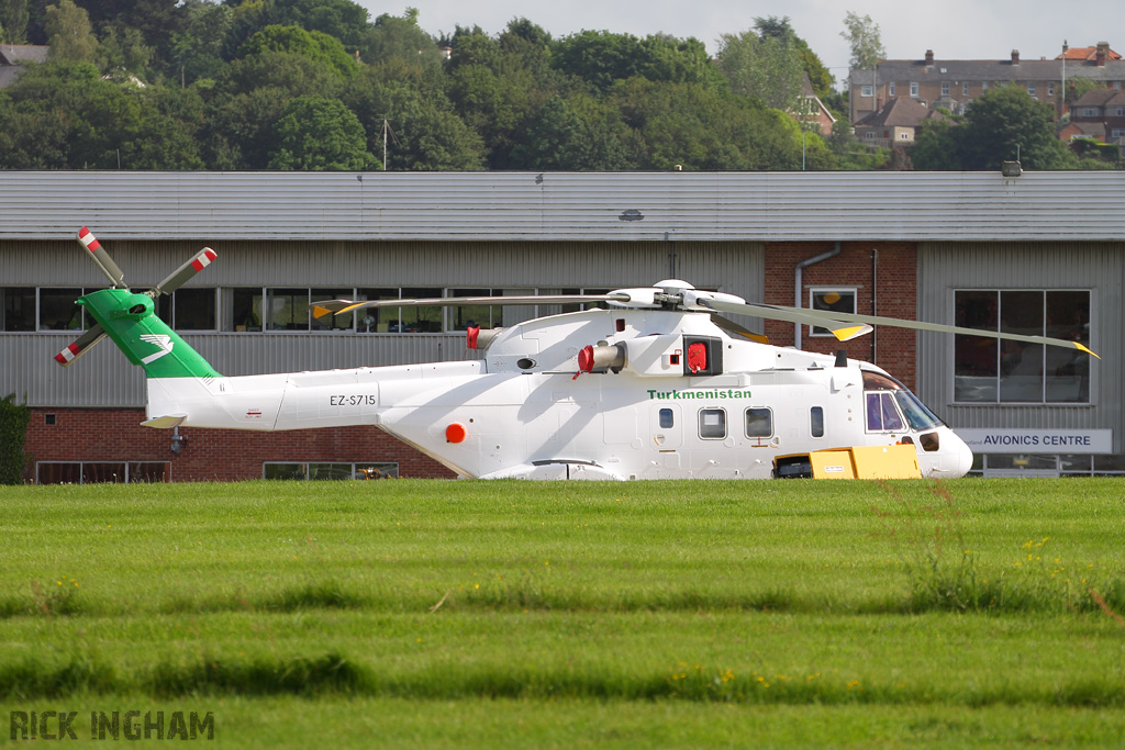 AgustaWestland AW101 Merlin Mk643 - EZ-S715 / ZR337 - Turkmenistan Government