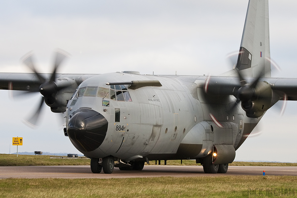 Lockheed C-130J Hercules C5 - ZH884 - RAF