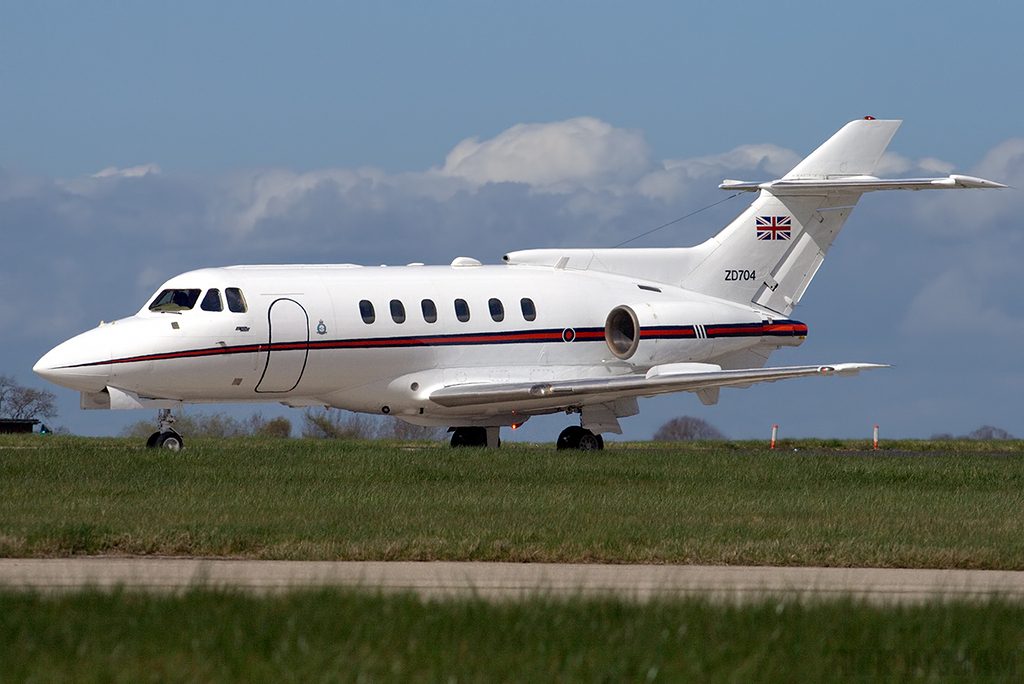 British Aerospace BAe 125 - ZD704 - RAF