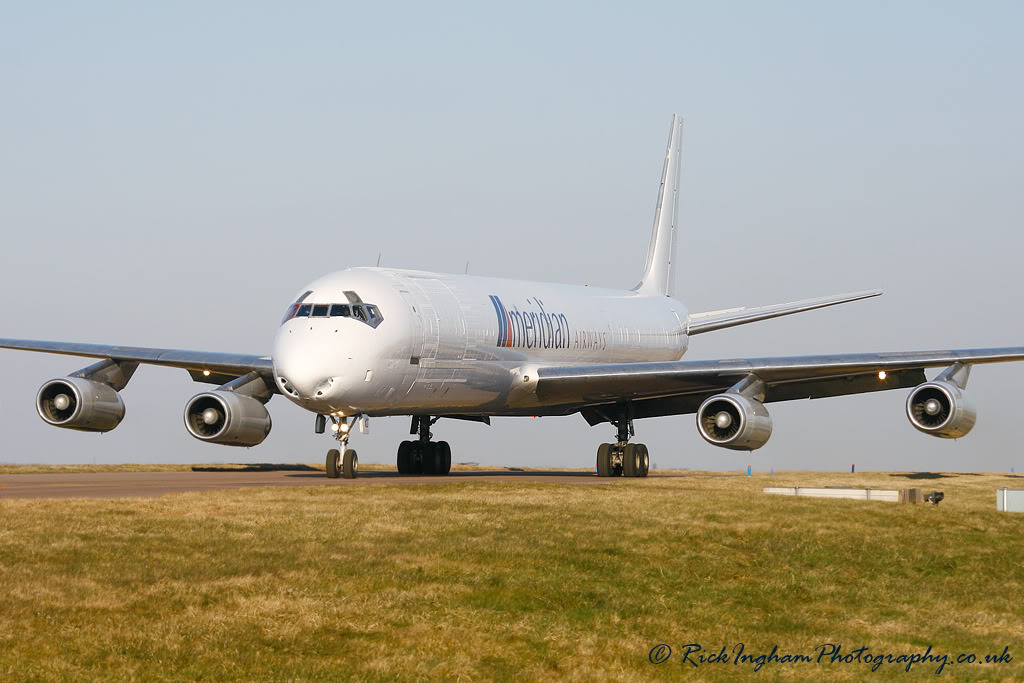 Douglas DC-8-63PF - 9G-AXD - Meridian Airways