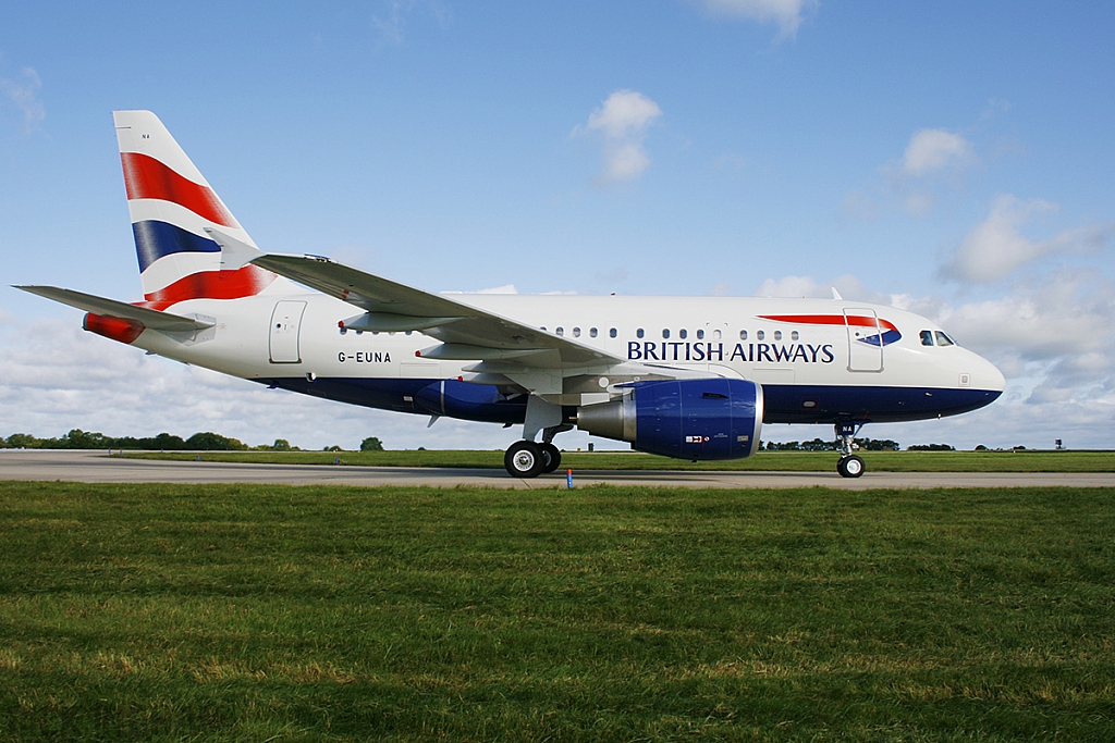 Airbus A318-112 - G-EUNA - British Airways