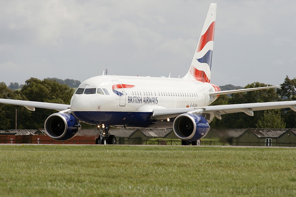 Airbus A318-112 - G-EUNA - British Airways