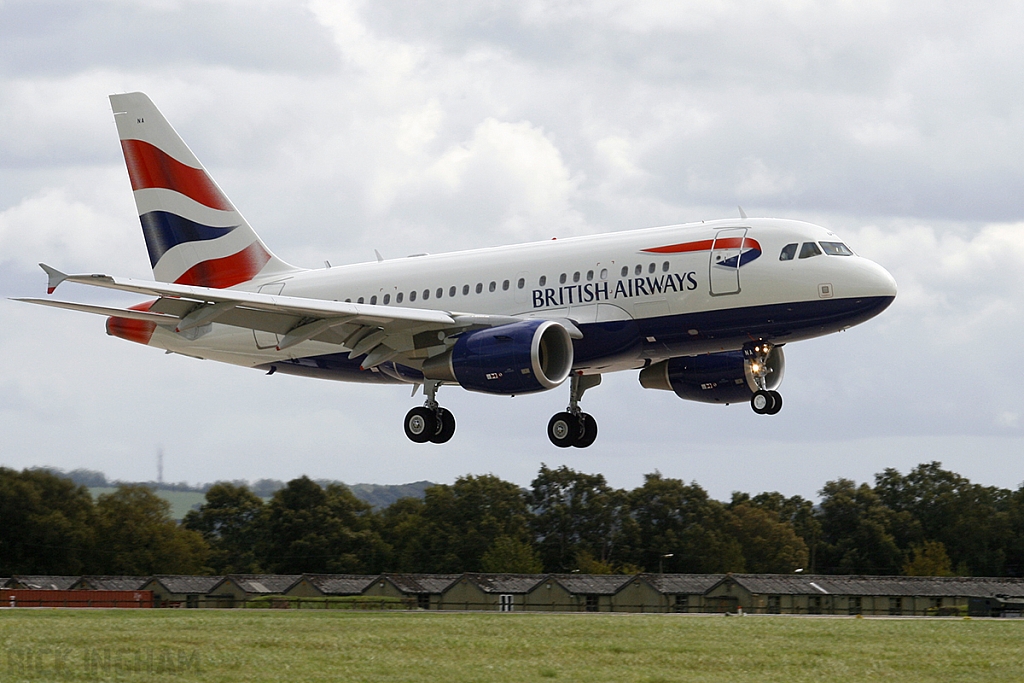 Airbus A318-112 - G-EUNA - British Airways