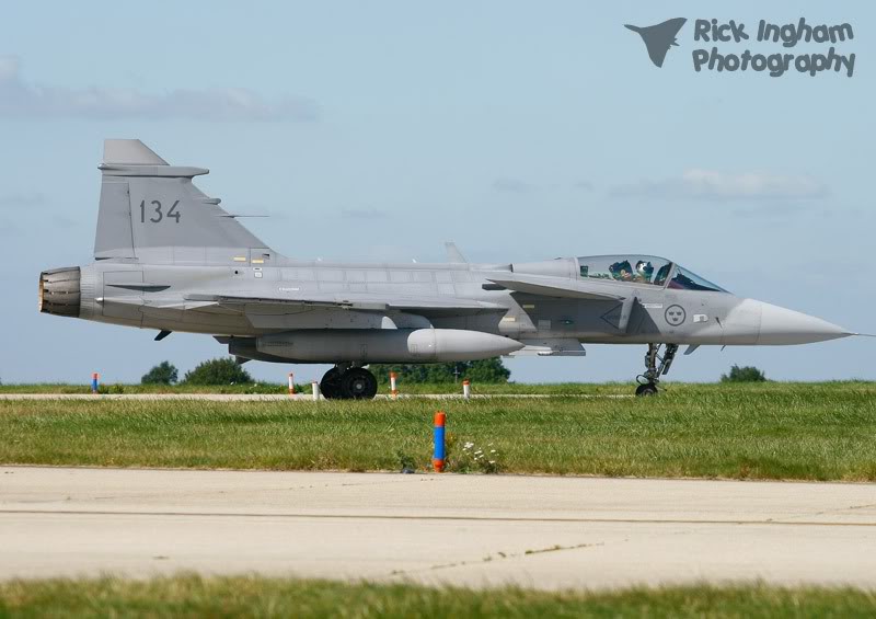 Saab JAS-39A Gripen - 39134 - Swedish Air Force