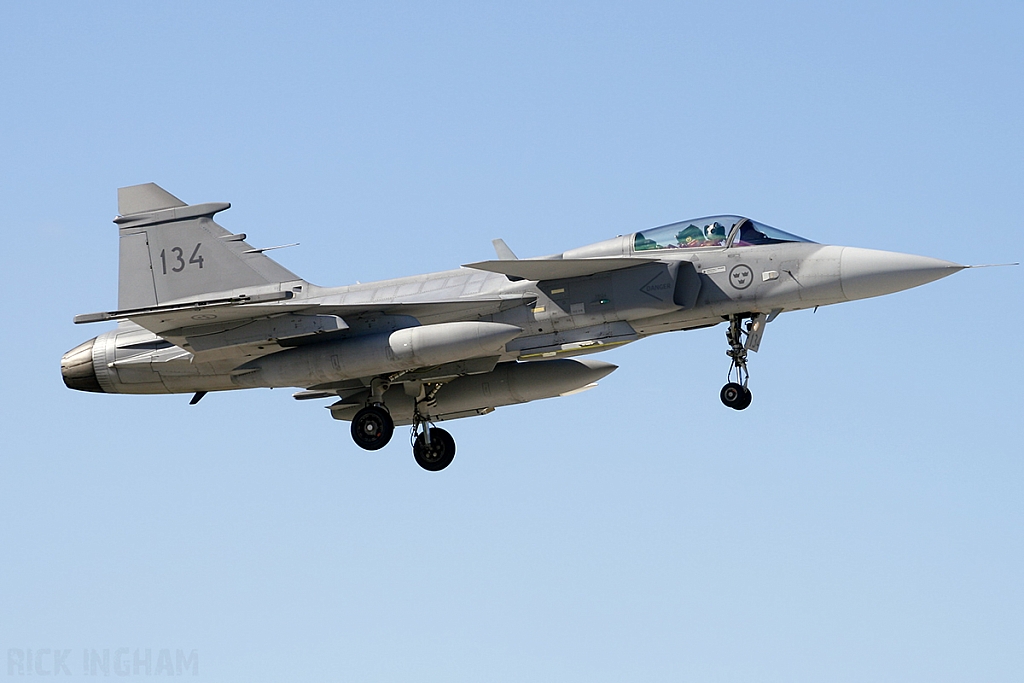 Saab JAS-39A Gripen - 39134 - Swedish Air Force