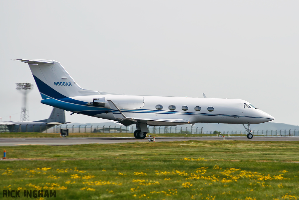 Gulfstream III - N800AR - Perpetual Corporation-Riggs Bank NA