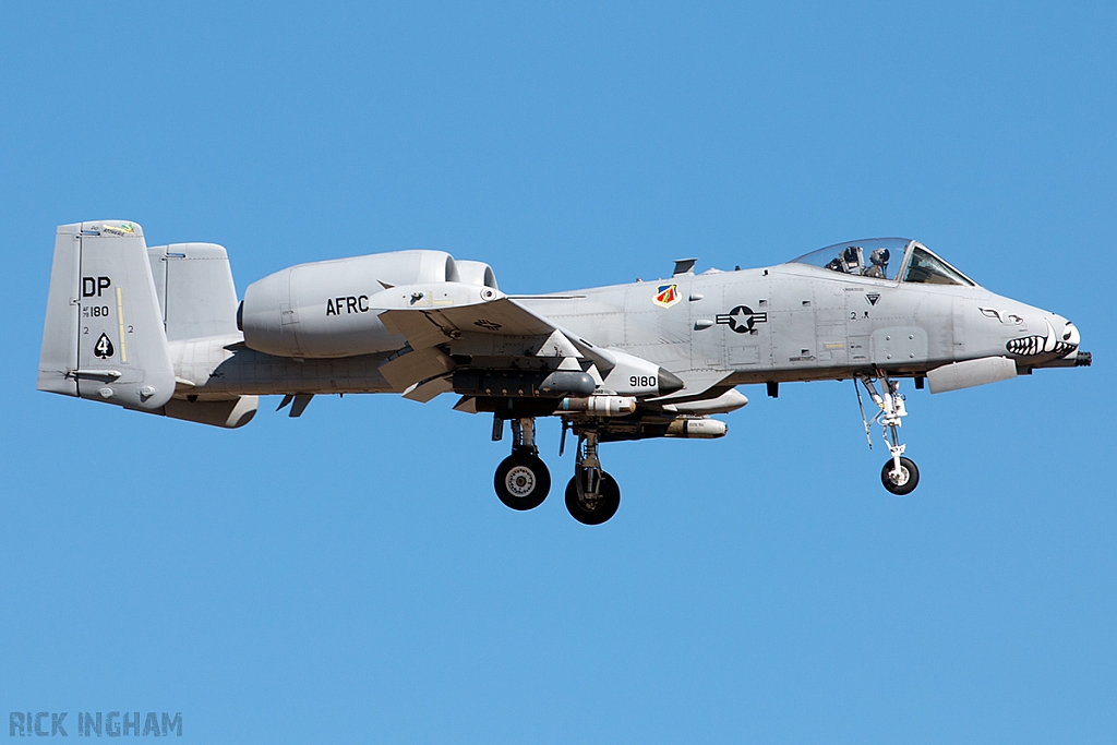 Fairchild A-10C Thunderbolt II - 79-0180/DP - USAF