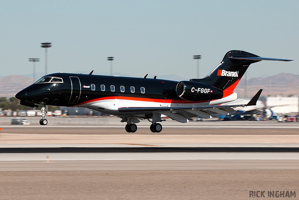 Bombardier Challenger 300 - C-FGGF - Brandt