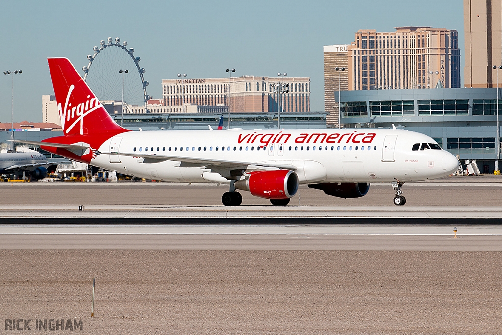 Airbus A320-214 - N853VA - Virgin America