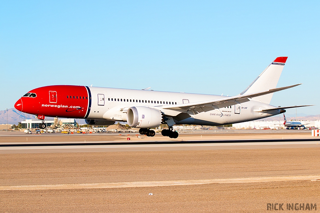 Boeing 787-8 Dreamliner - LN-LNF - Norwegian Airlines