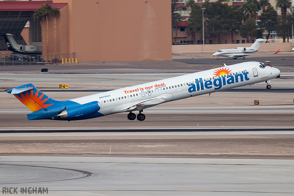 McDonnell Douglas MD-83 - N876GA - Allegiant