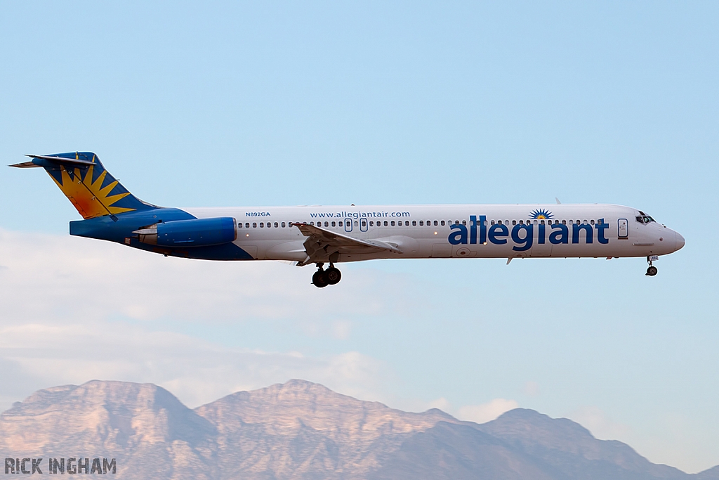 McDonnell Douglas MD-83 - N892GA - Allegiant