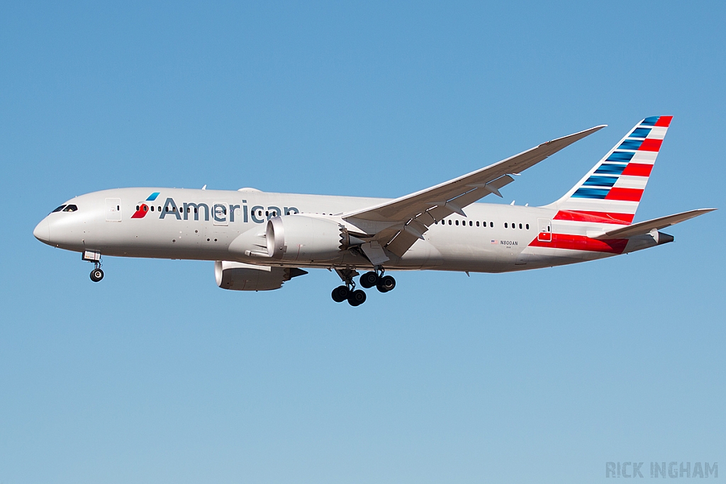 Boeing 787-8 Dreamliner - N800AN - American Airlines