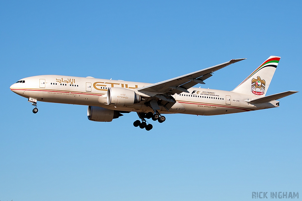 Boeing 777-237(LR) - A6-LRD - Etihad