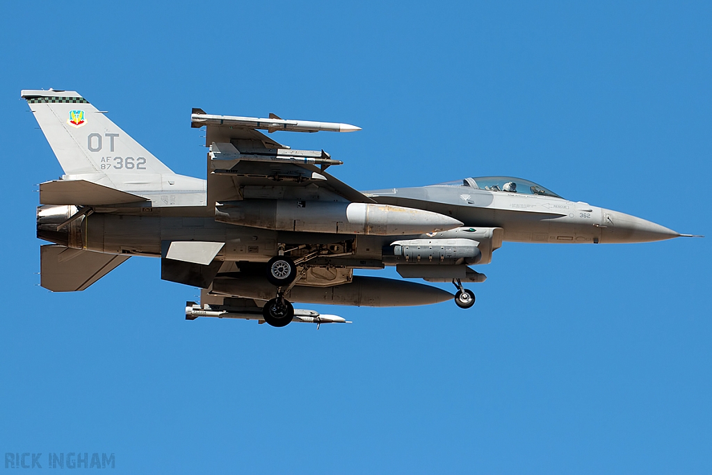 Lockheed Martin F-16C Fighting Falcon - 87-0362 - USAF