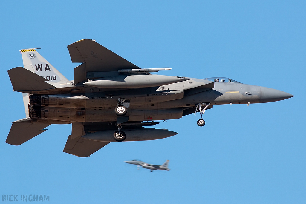 McDonnell Douglas F-15C Eagle - 82-0018 - USAF