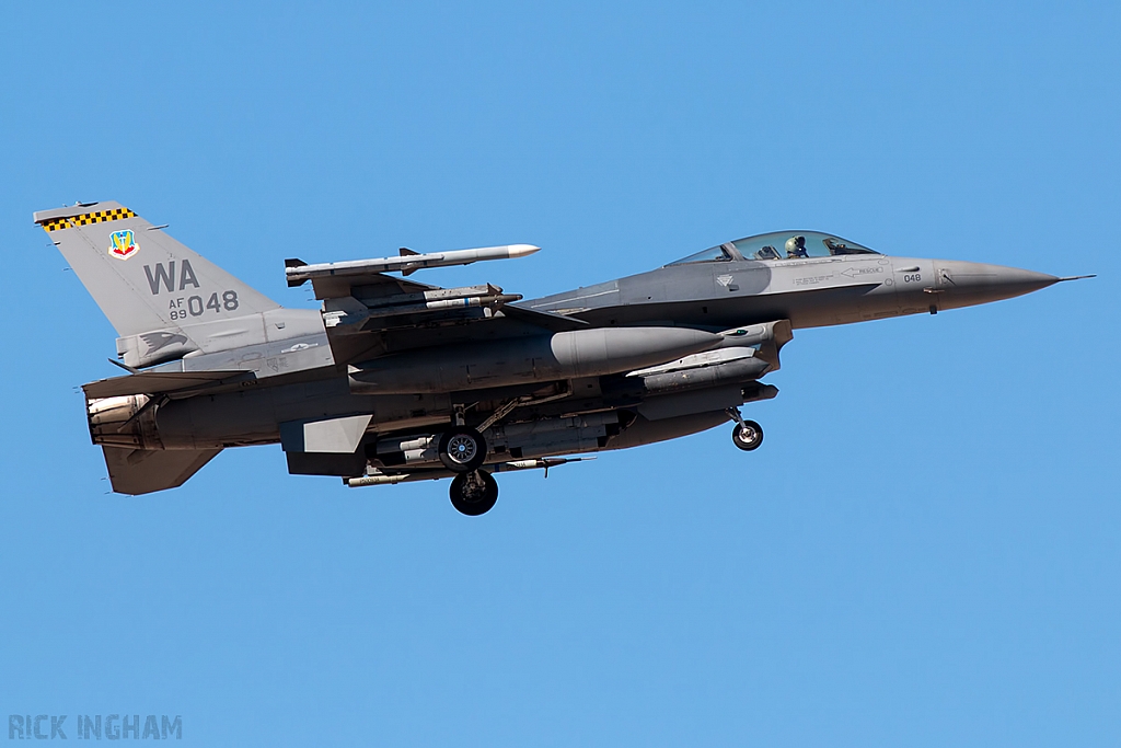 Lockheed Martin F-16C Fighting Falcon - 89-2048 - USAF