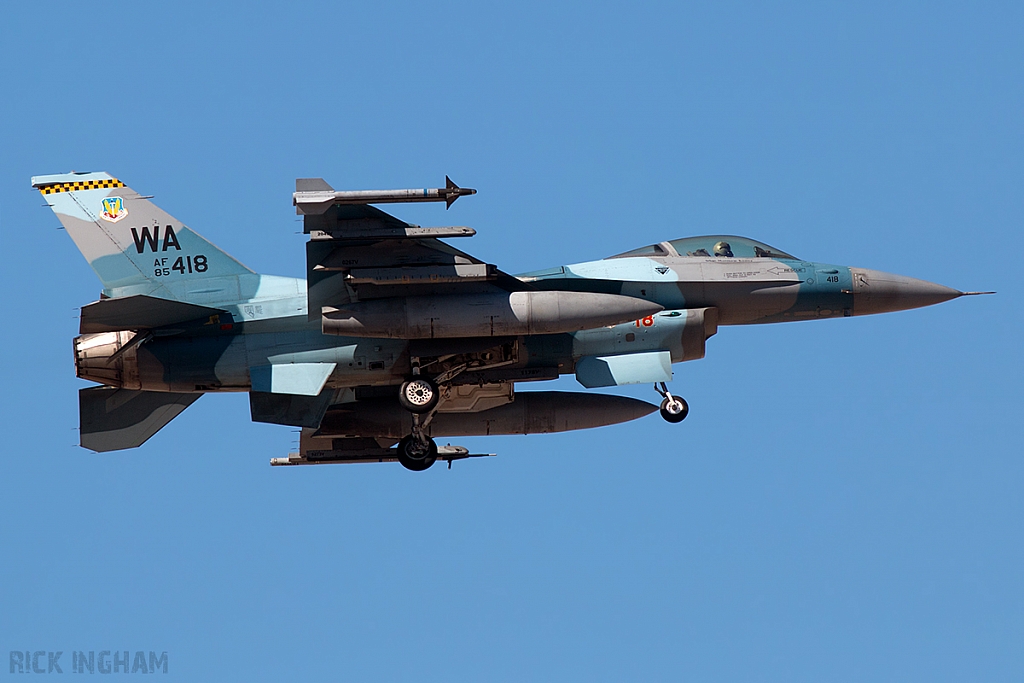 Lockheed Martin F-16C Fighting Falcon - 85-1418 - USAF