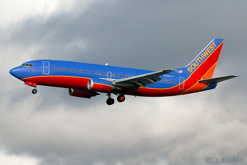 Boeing 737-3K2 - N340LV - Southwest Airlines