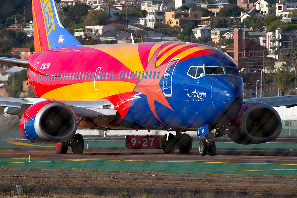 Boeing 737-3H4(WL) - N383SW - Southwest Airlines
