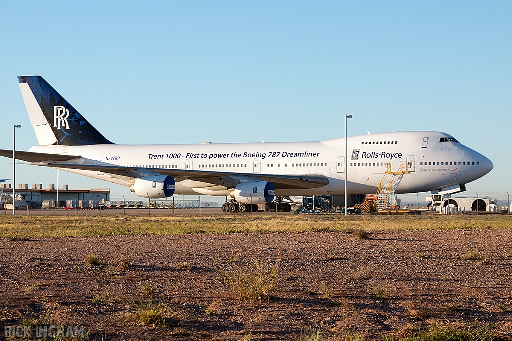 Boeing 747-267B - N787RR - Rolls Royce Test Bed