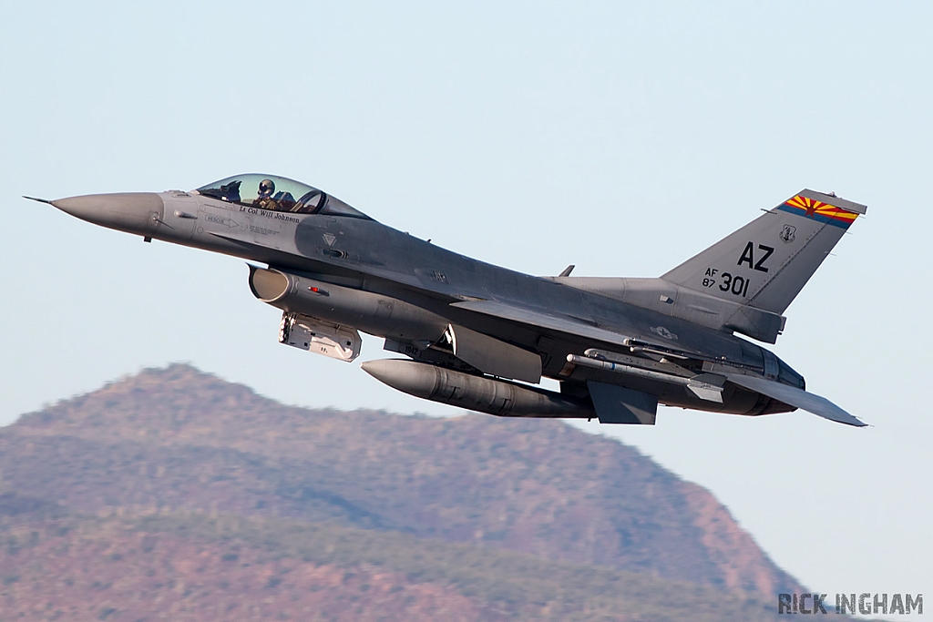 Lockheed Martin F-16C Fighting Falcon - 87-0301 - USAF