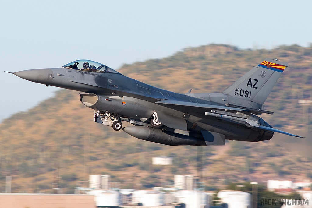 Lockheed Martin F-16C Fighting Falcon - 89-2091 - USAF