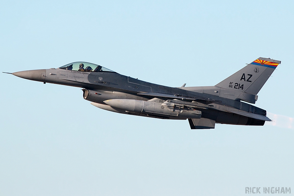 Lockheed Martin F-16C Fighting Falcon - 86-0214 - USAF