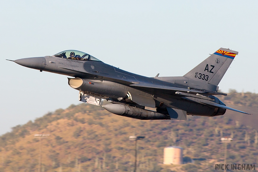 Lockheed Martin F-16C Fighting Falcon - 87-0333 - USAF