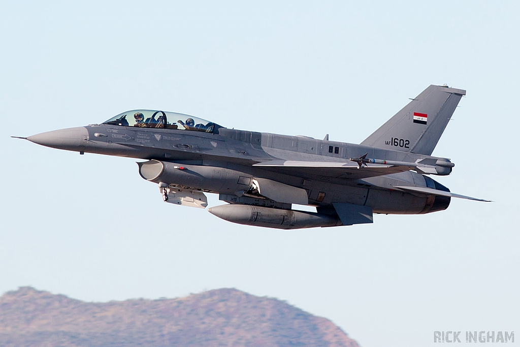 Lockheed Martin F-16IQ - 1602 - Iraqi Air Force