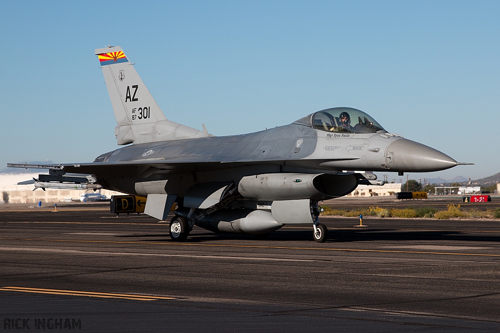 Lockheed Martin F-16C Fighting Falcon - 87-0301 - USAF