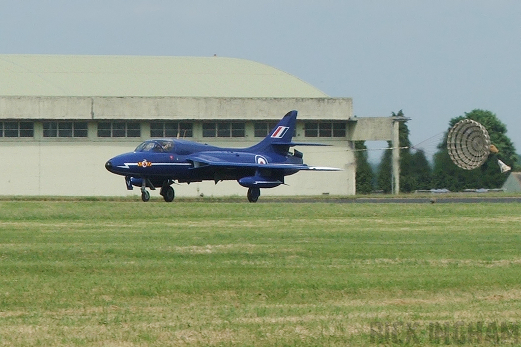 Hawker Hunter T7 - XL577/G-BXKF - RAF | Blue Diamonds