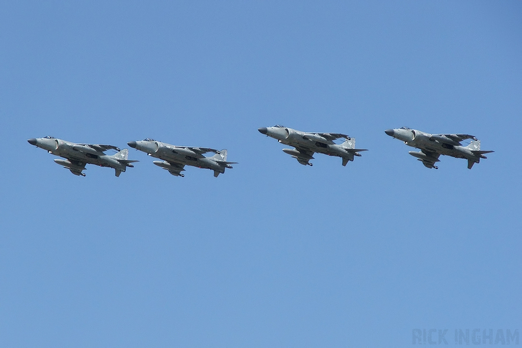 British Aerospace Sea Harrier FA2 - ZH804/007 + ZH796/001 + ZH813/006 + ZH798/002 - Royal Navy