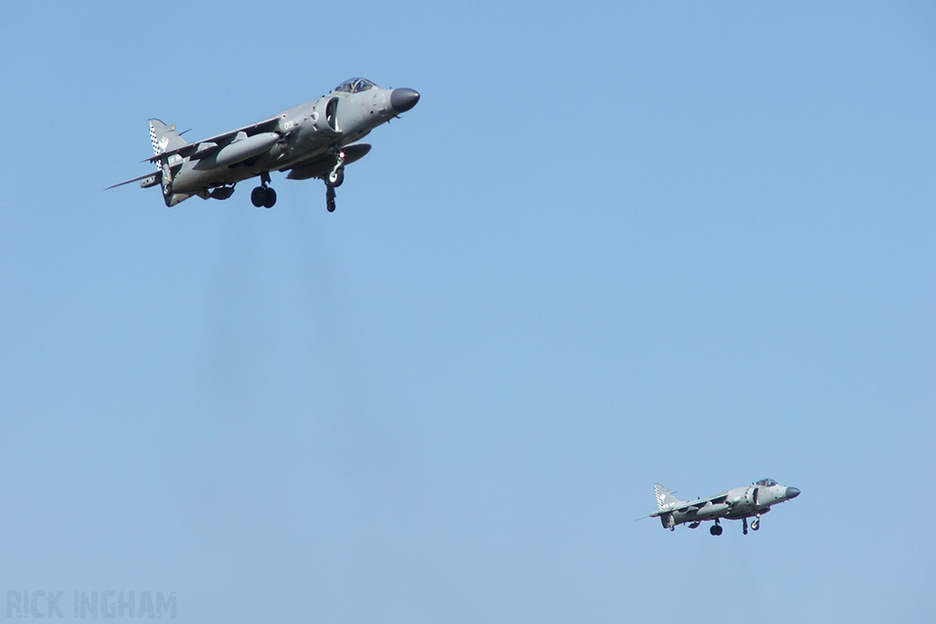 British Aerospace Sea Harrier FA2 - ZH796/001 + ZH804/007 - Royal Navy