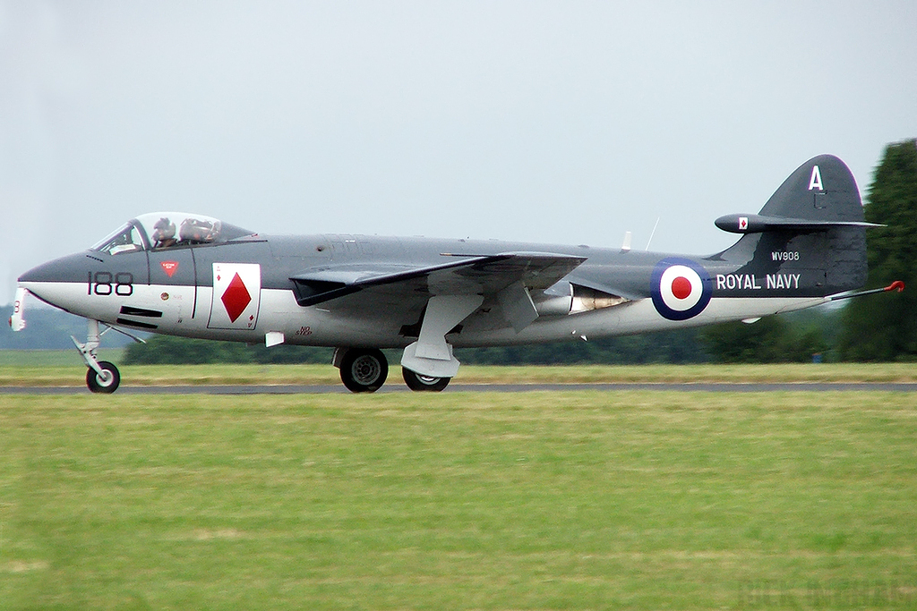 Hawker Sea Hawk FGA6 - WV908/188 - Royal Navy